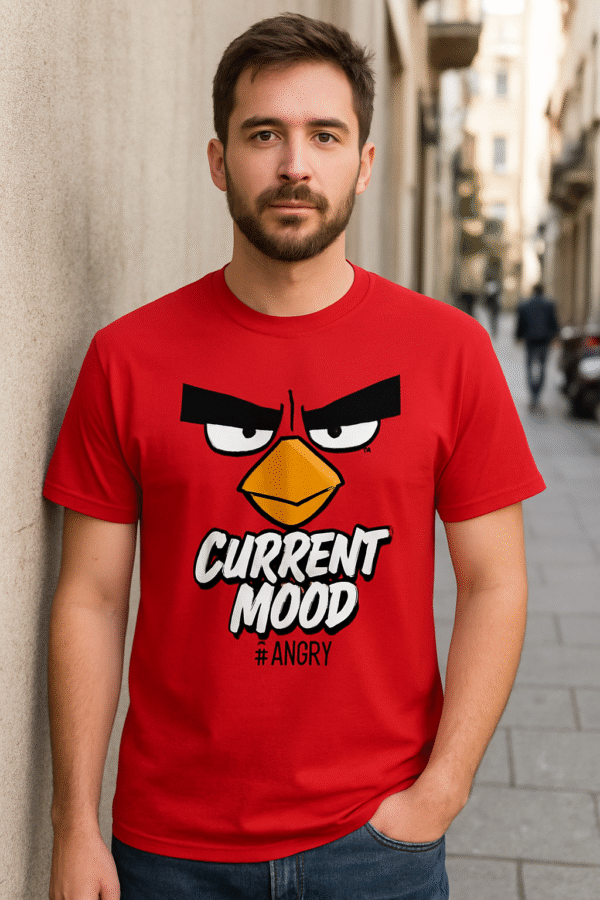 Angry Red Graphic T-Shirt