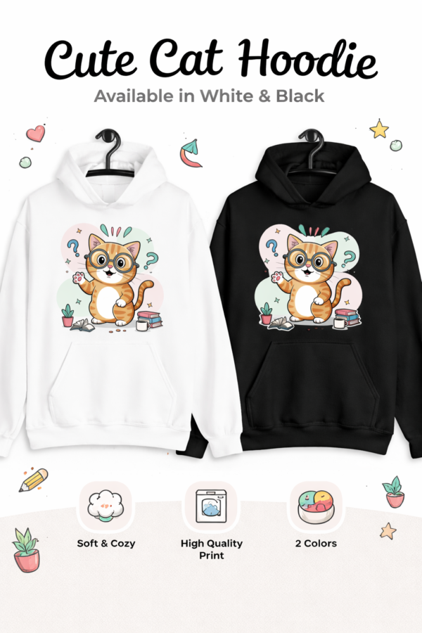 Cute Cat Hoodie